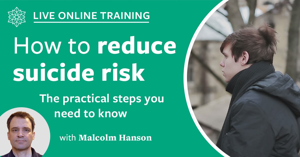 How to manage suicide risk course image